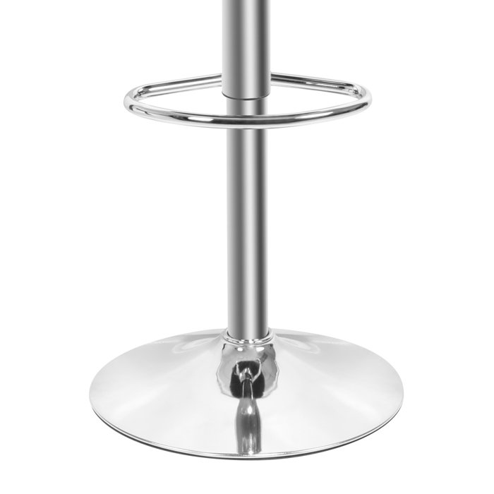 Orren Ellis Martel Swivel Adjustable Height Bar Stool & Reviews Wayfair